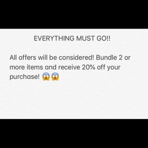 BUNDLE AND SAVE!!
